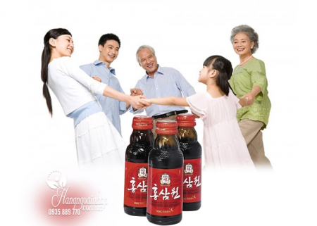 Bộ quà tặng nhân sâm của Hàn Quốc, sâm lát, trà sâm, nước sâm