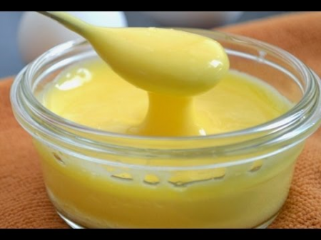 cách làm sốt kem trứng 3